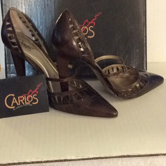 Carlos buy Carlos Santana NEW Leather Heels - Picture 6 of 10